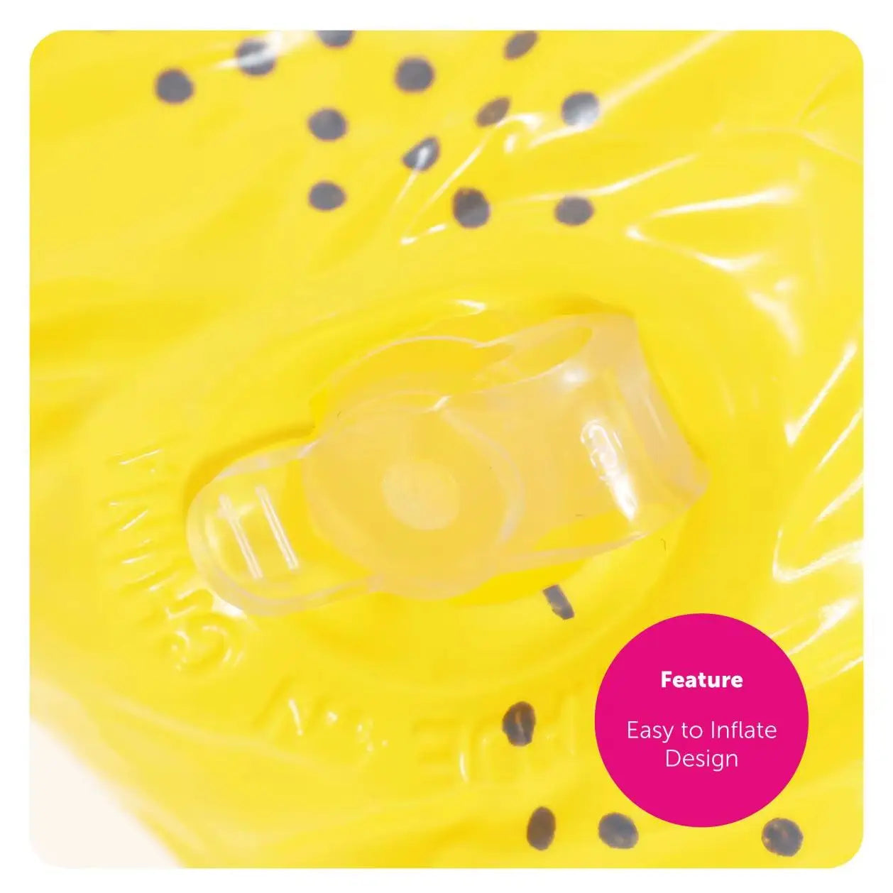 Inflatable Yellow Kangaroo – 27.5" Australian Prop with Removable Flag Cape