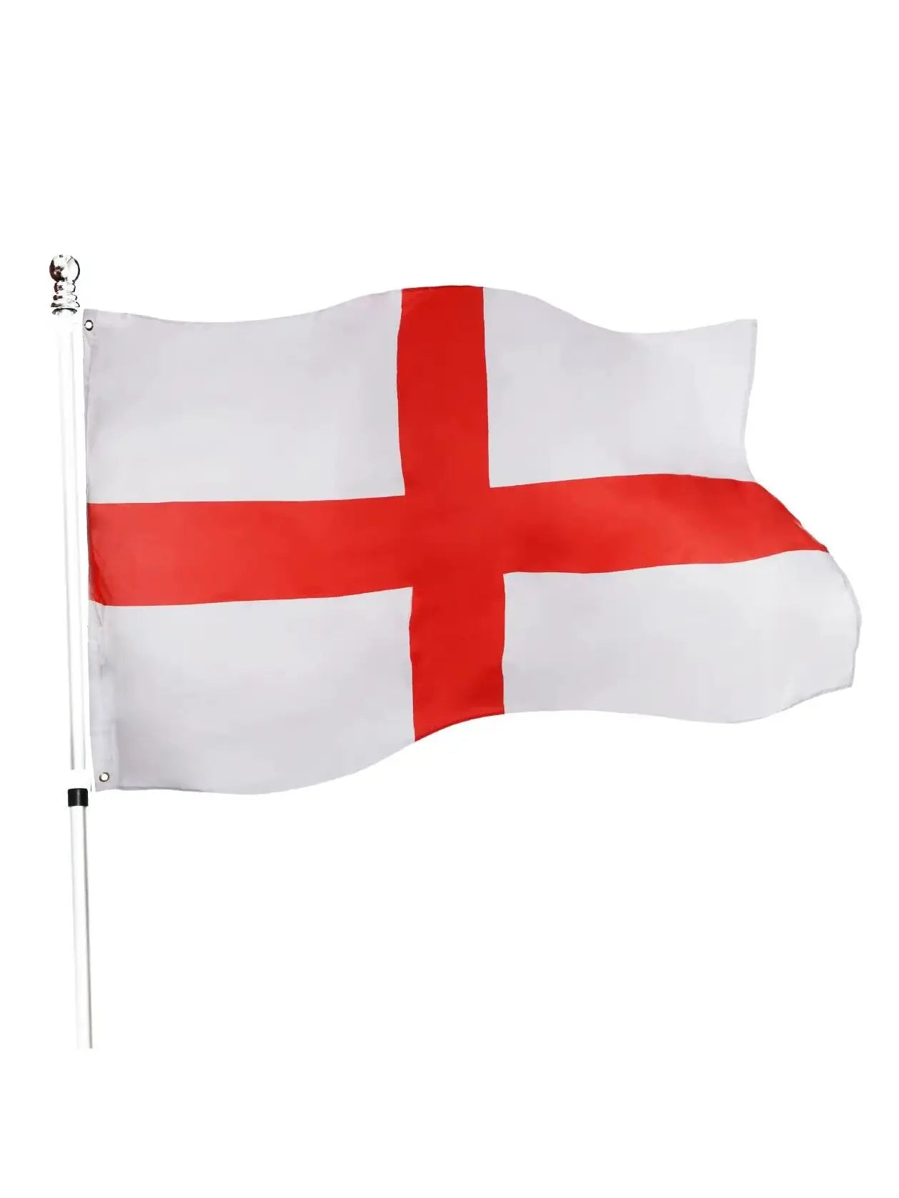 Large England Flag 5×3 ft – St. George’s Day & Euros Football Supporter Banner for Indoor & Outdoor