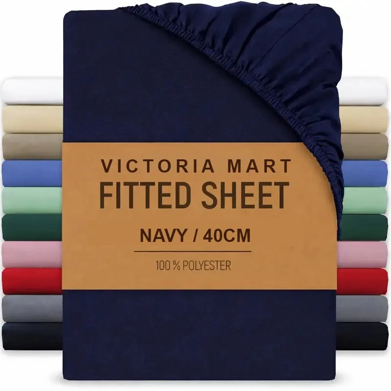 Extra Deep Microfibre Fitted Sheet 40cm Pocket Sage Green Bedding