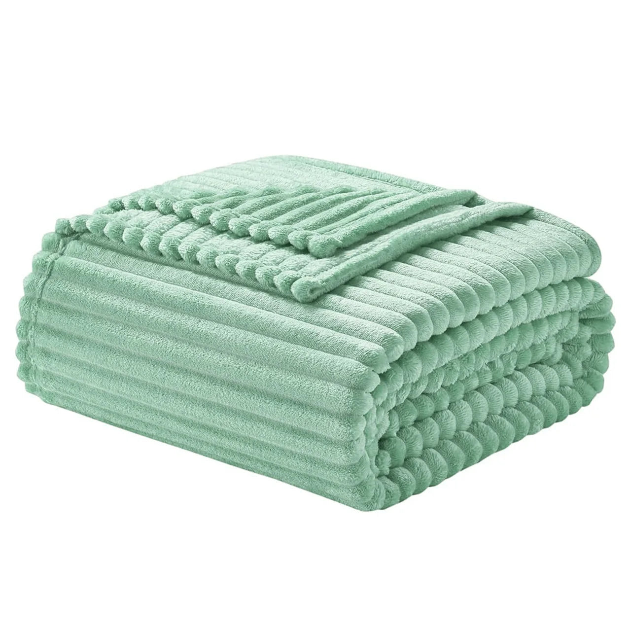Soft White Fleece Throw Blanket Cozy Lightweight Couch Blanket Gift