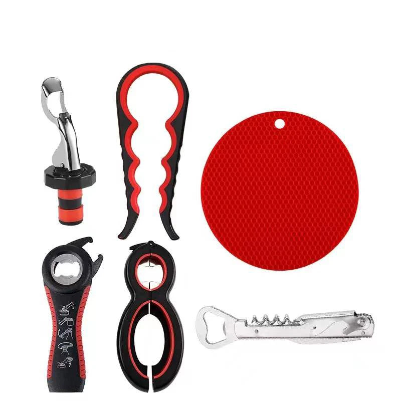 Multifunction Aluminium Alloy Can Bottle Jar Opener Eco Friendly Tool