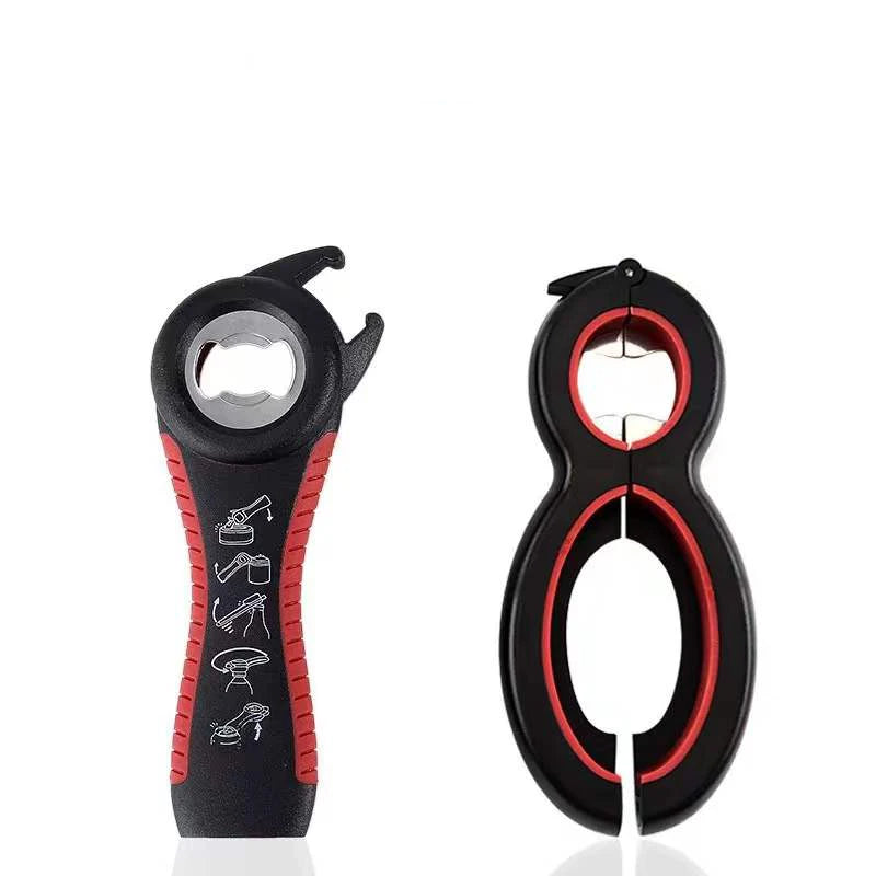 Multifunction Aluminium Alloy Can Bottle Jar Opener Eco Friendly Tool