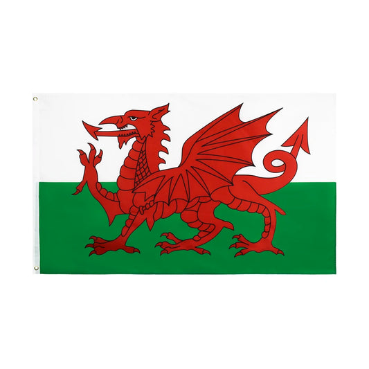 Welsh Flag 90×150 cm - Wales Red Dragon Cymru UK Country Flag