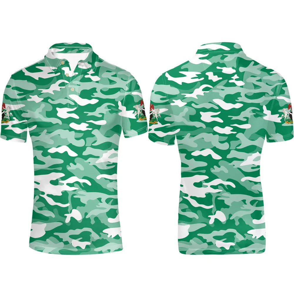 Nigeria Flag & Team Logo T-Shirt – Lapel Flag Travel Tee