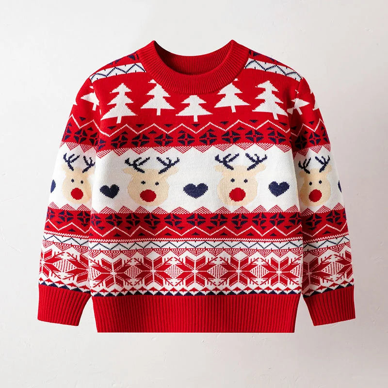 Matching Christmas Family Pullovers for Adults & Kids