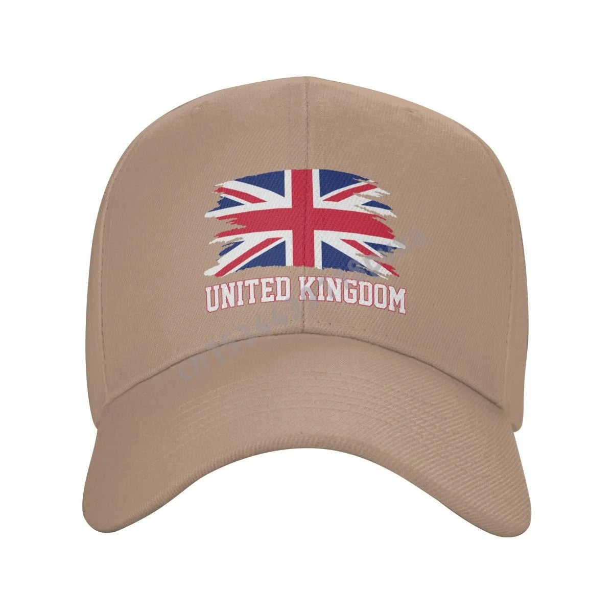 UK Flag Baseball Cap Adjustable Cotton Unisex Casual Outdoor Hat