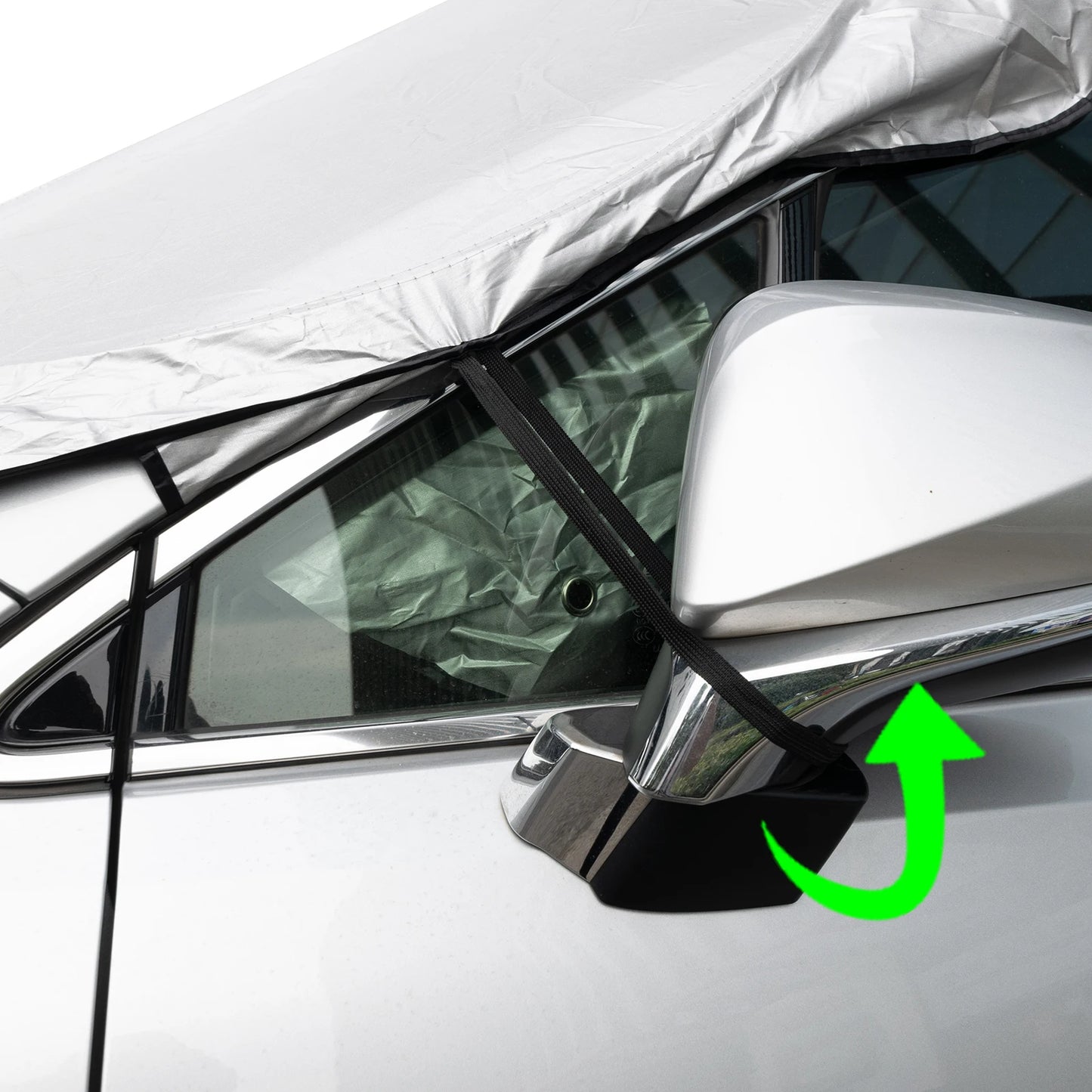 Foldable Car Windshield Sunshade - Reflective UV Block Front Window Cover