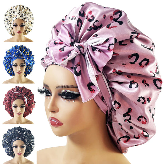 Ladies Knot Scarf Flat Cap – Printed Short Brim Casual Hat for Couples, All-Season Travel Wear