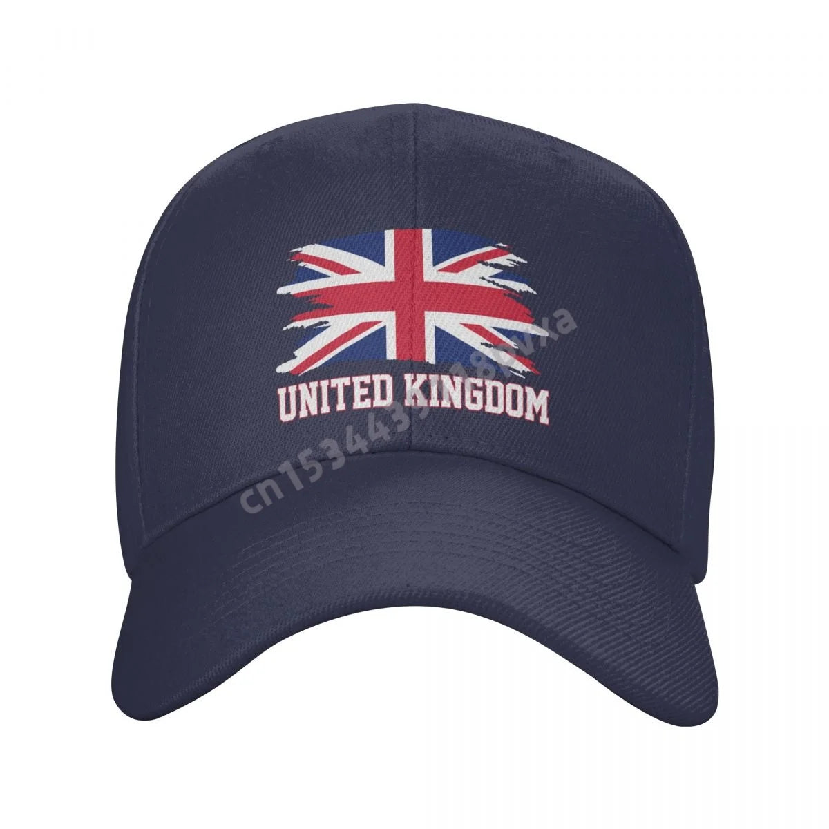 UK Flag Baseball Cap Adjustable Cotton Unisex Casual Outdoor Hat