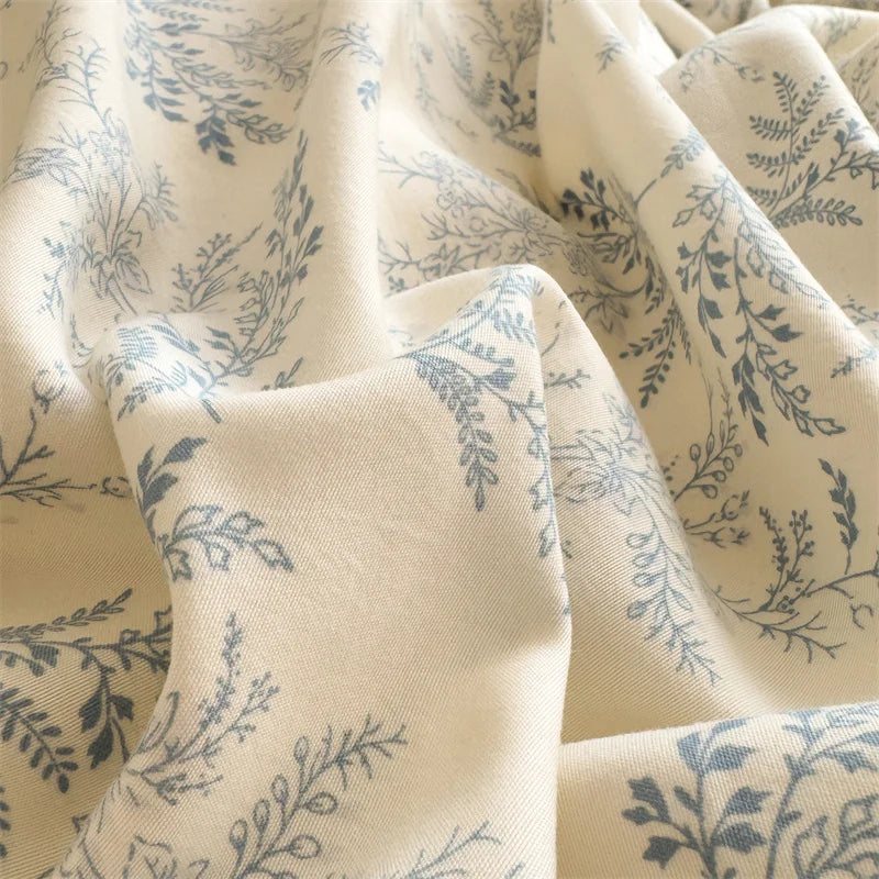 Bonenjoy Floral Duvet Cover Set 3pcs Soft Polyester Bedding Set