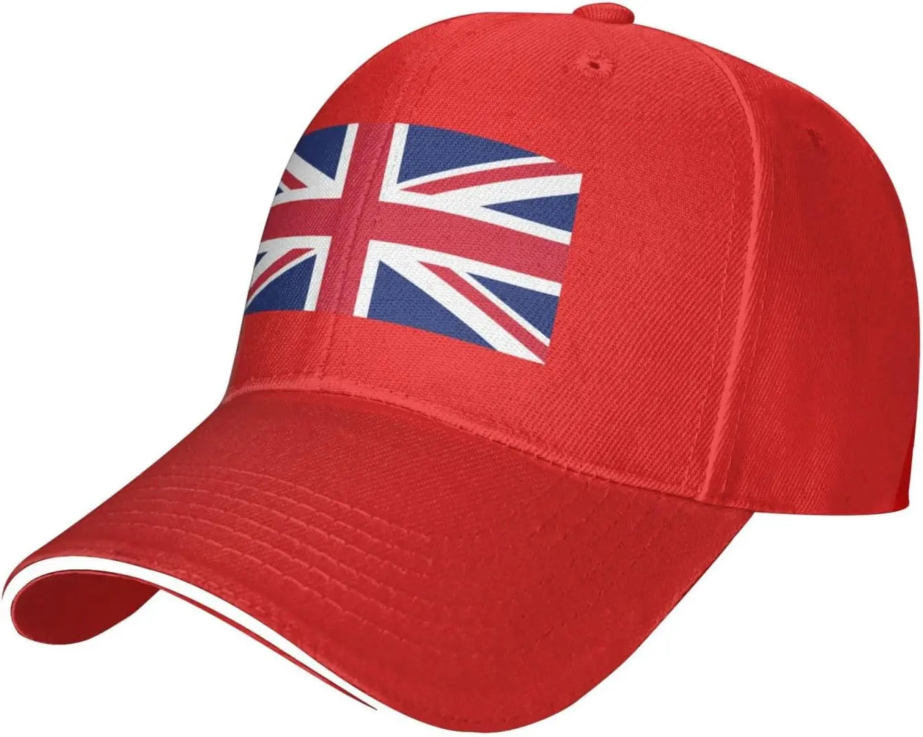 UK Flag Baseball Cap Adjustable Snapback Sun Hat for Men Women Outdoor Sport Hats