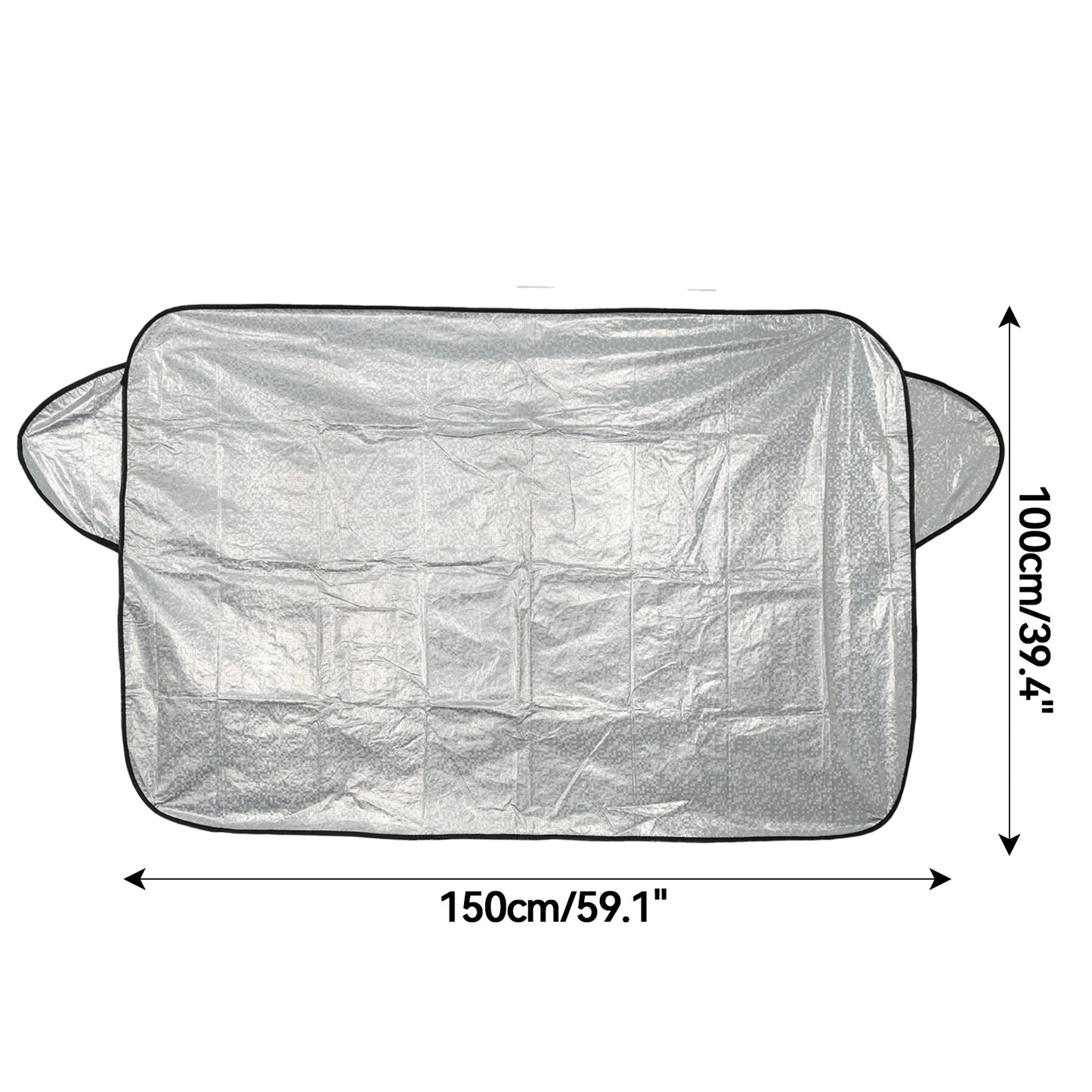 Winter Car Windscreen Cover - Anti-Snow, Frost, Ice, Sun & Dust Protector Mat