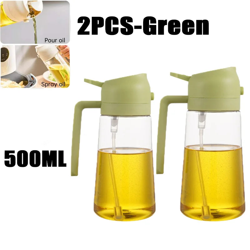 Oil Spray Bottle Cooking Mist Sprayer BBQ Olive Oil Kitchen Dispenser