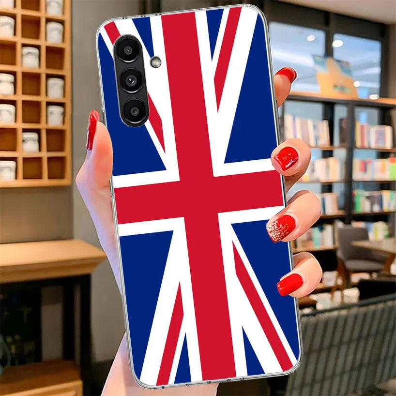 Union Jack UK Flag Phone Case - Samsung Galaxy A Series Protective Cover