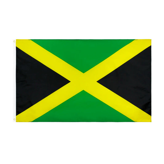 90x150cm Jam JM Jamaica Flag - Polyester Printed Banner & Decoration Tapestry