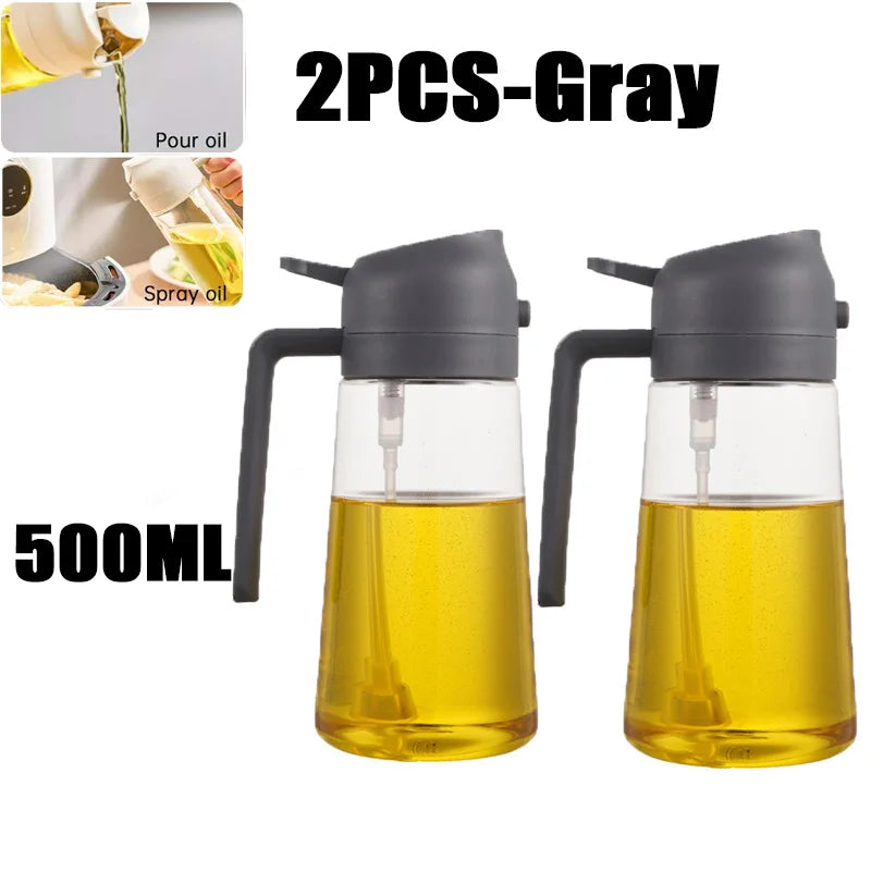 Oil Spray Bottle Cooking Mist Sprayer BBQ Olive Oil Kitchen Dispenser