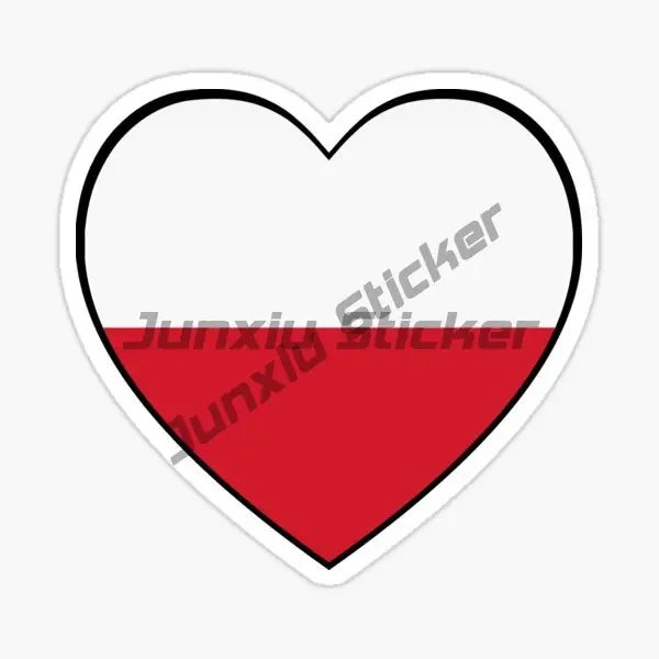 Poland Eagle Flag Skull Stickers - Vinyl Decals for Car, Laptop, Motorcycle & Bike