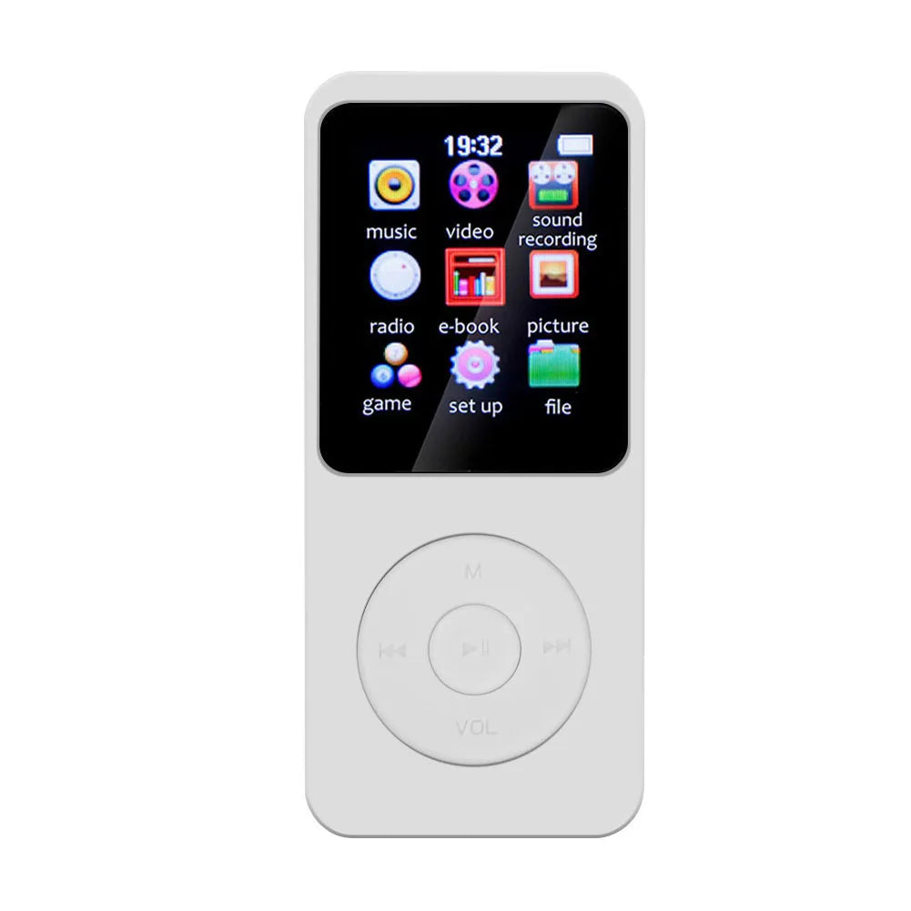 Bluetooth 5.0 MP3 Player with Speaker, FM Radio & Recording