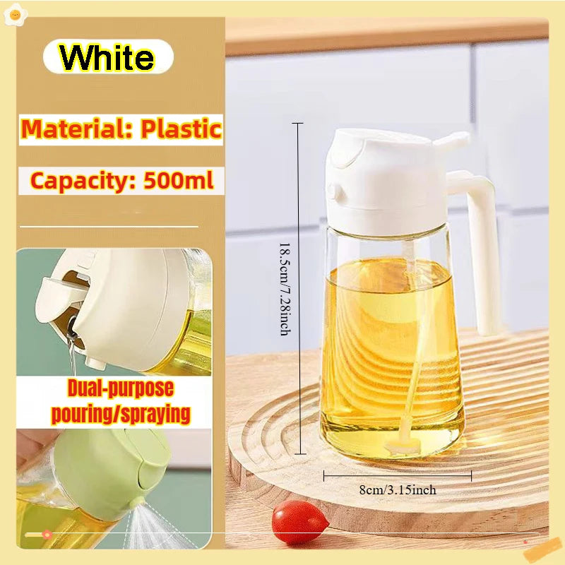 Oil Spray Bottle Cooking Mist Sprayer BBQ Olive Oil Kitchen Dispenser
