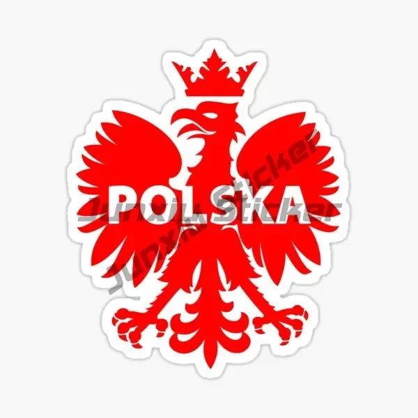 Poland Eagle Flag Skull Stickers - Vinyl Decals for Car, Laptop, Motorcycle & Bike