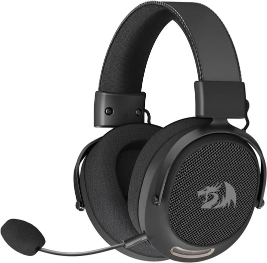Redragon H858 Gaming Headset - 2.4GHz/Bluetooth/Wired, Gray