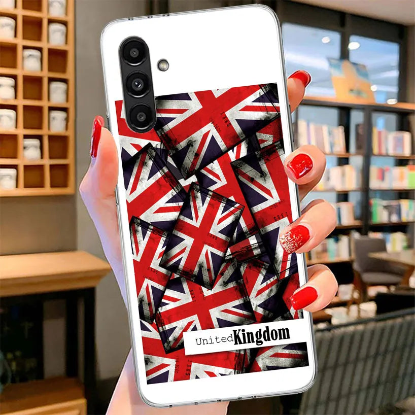 Union Jack UK Flag Phone Case - Samsung Galaxy A Series Protective Cover