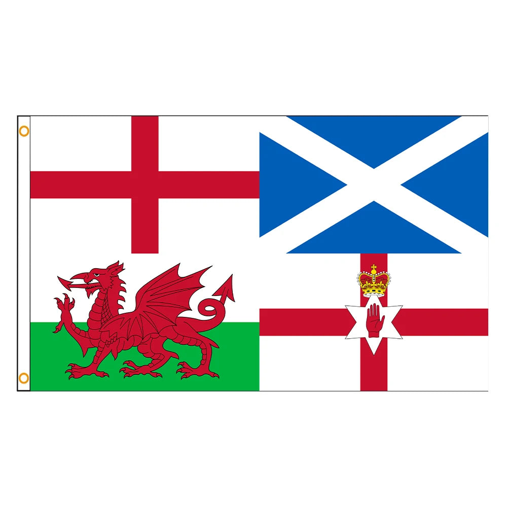 England St George Flag 90x150cm Polyester Red Cross Banner UK Decor