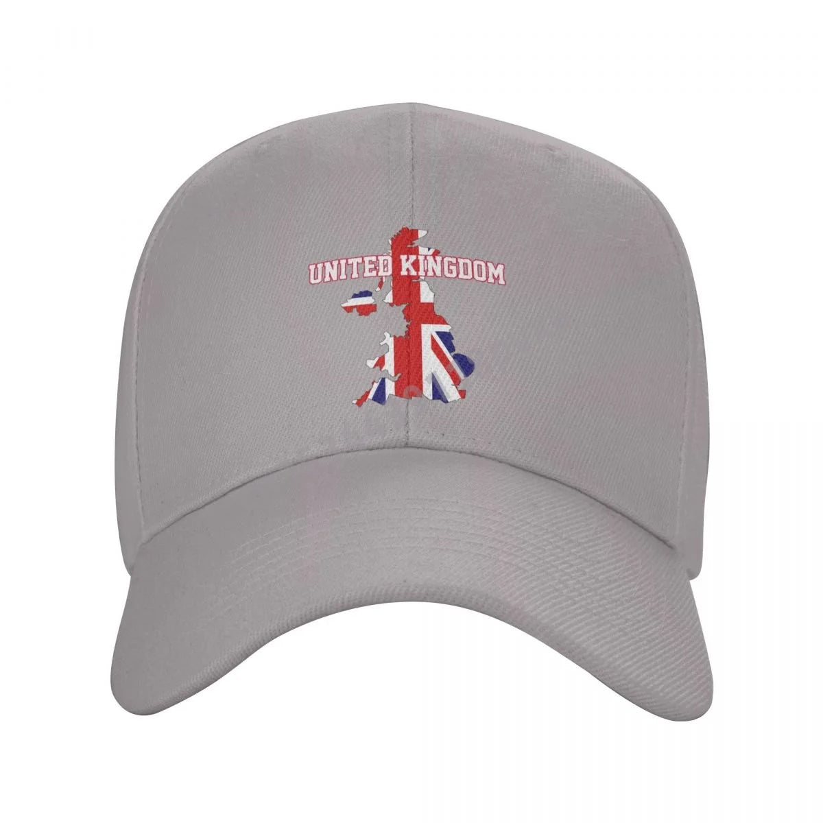 UK Flag Baseball Cap Adjustable Cotton Unisex Casual Outdoor Hat