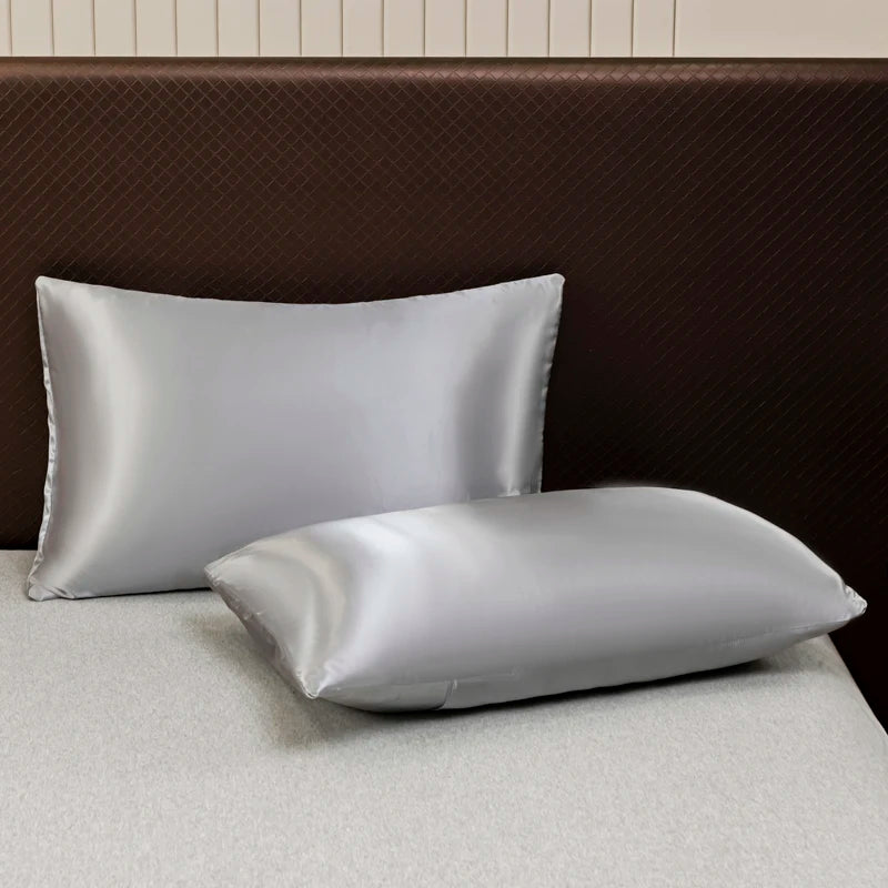 Luxury Satin Sheet Set Silky Polyester Bedding Twin Full Queen King