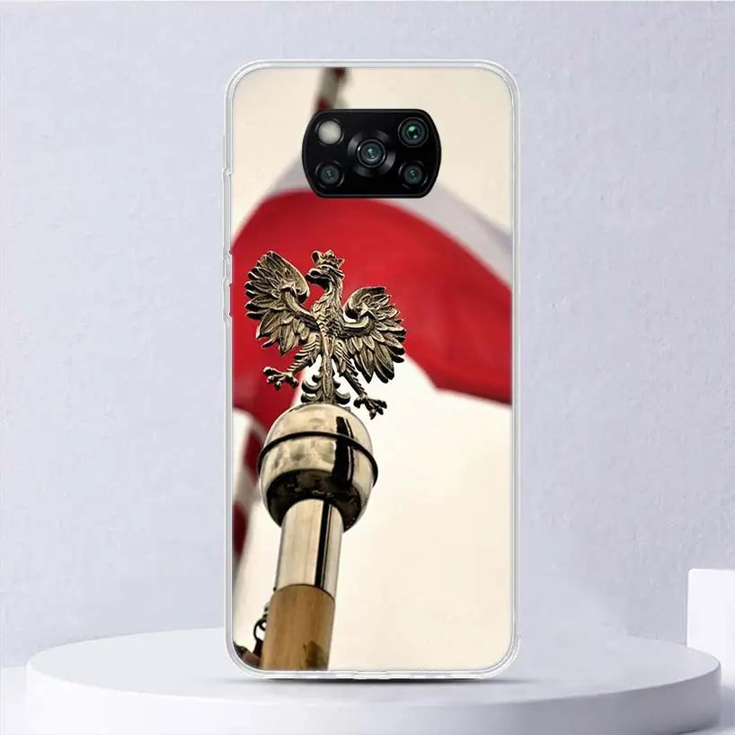 Poland Flag Soft Case - Protective Cover for Xiaomi Poco X Series & F/M Models