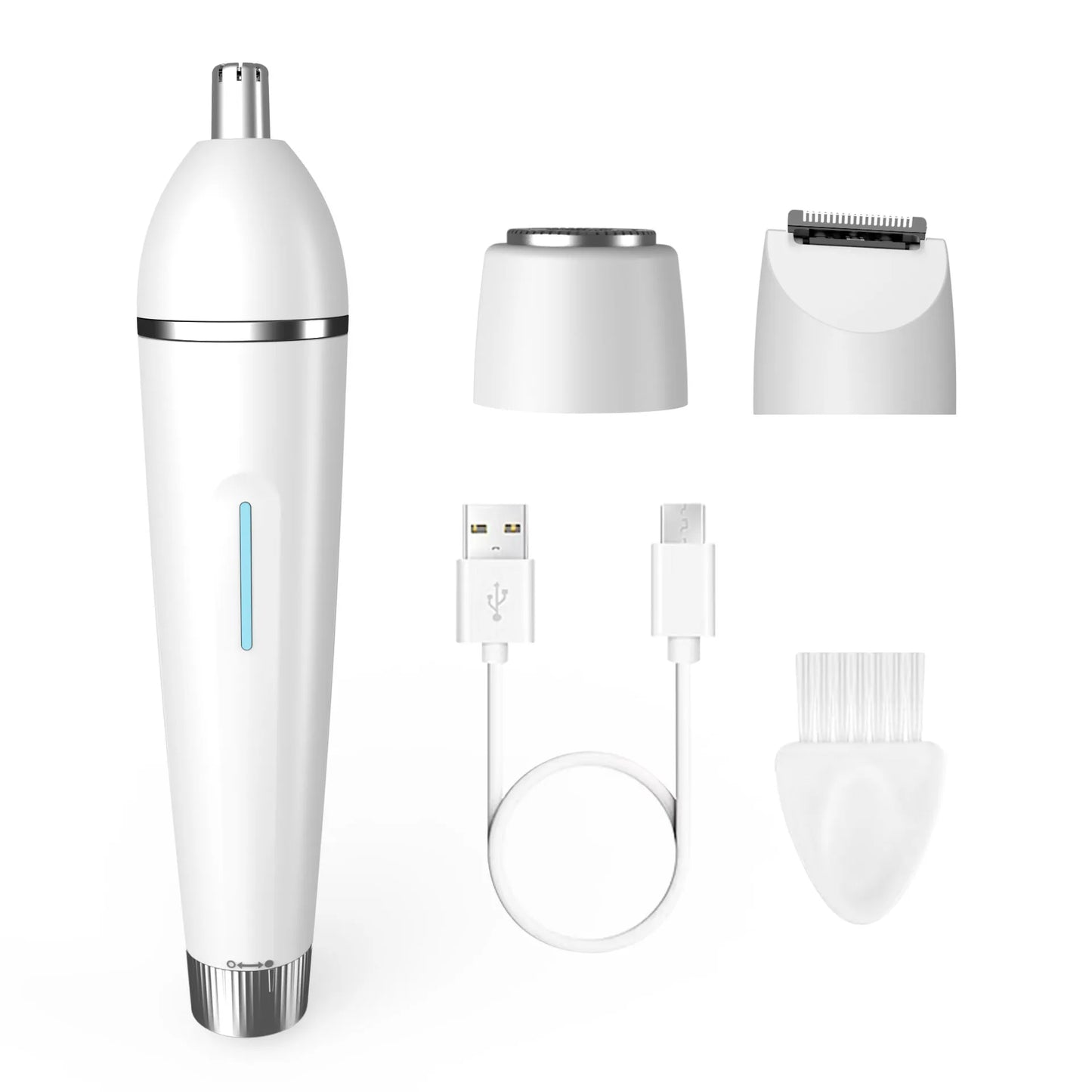 3-in-1 Electric Lady Shaver Waterproof Bikini Trimmer Rechargeable