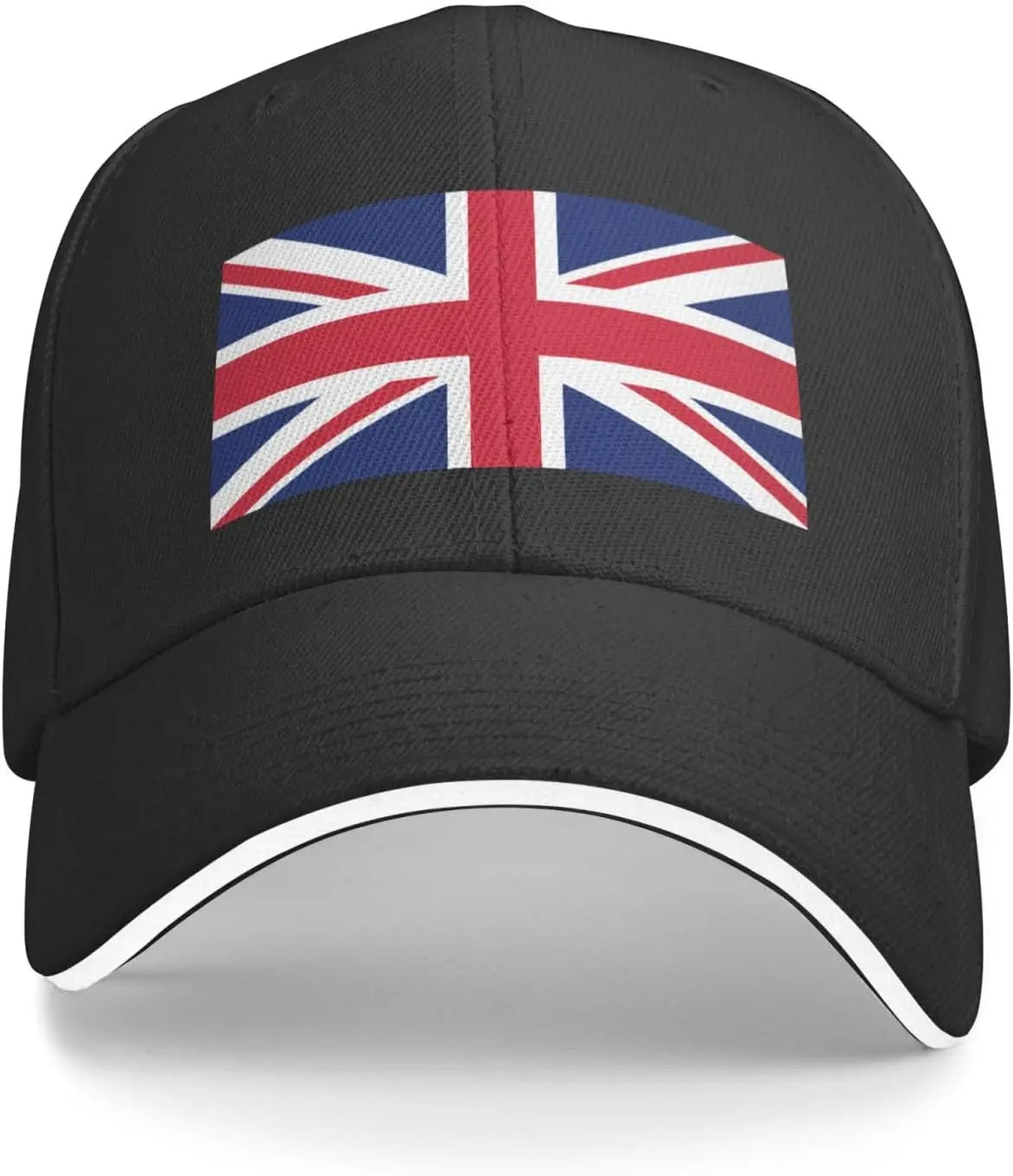 UK Flag Baseball Cap Adjustable Snapback Sun Hat for Men Women Outdoor Sport Hats