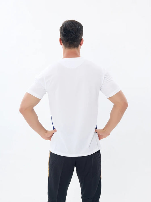 England Soccer Shirt - Adult Quick-Dry Breathable Football Jersey for Men