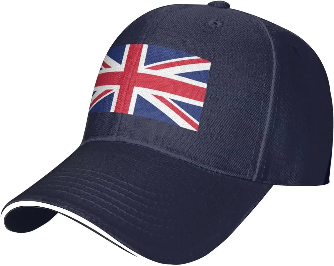 UK Flag Baseball Cap Adjustable Snapback Sun Hat for Men Women Outdoor Sport Hats
