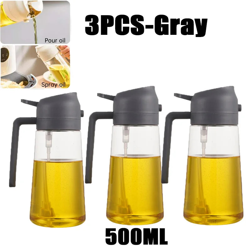Oil Spray Bottle Cooking Mist Sprayer BBQ Olive Oil Kitchen Dispenser
