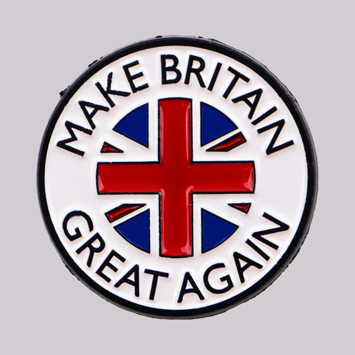 Make Britain Great Again Enamel Pin Patriotic Lapel Brooch Gift