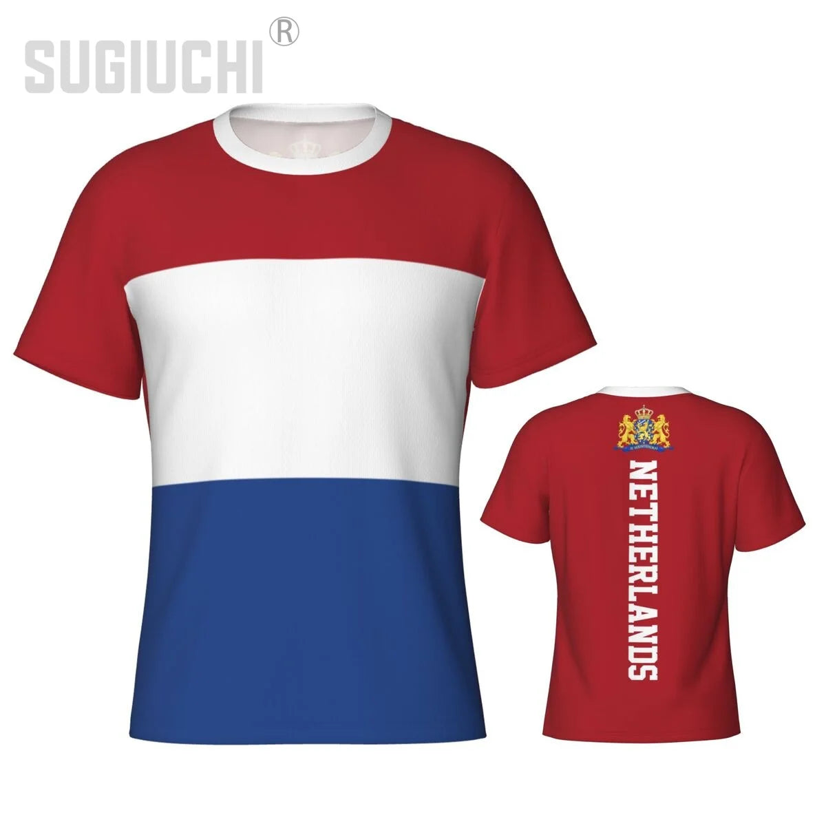 Netherlands Flag 3D Sports T-Shirt – Men & Women Soccer Fan Tee
