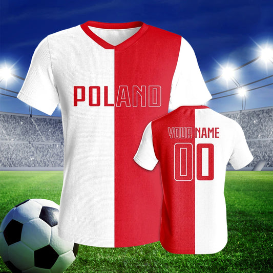 Custom Poland Football Jersey