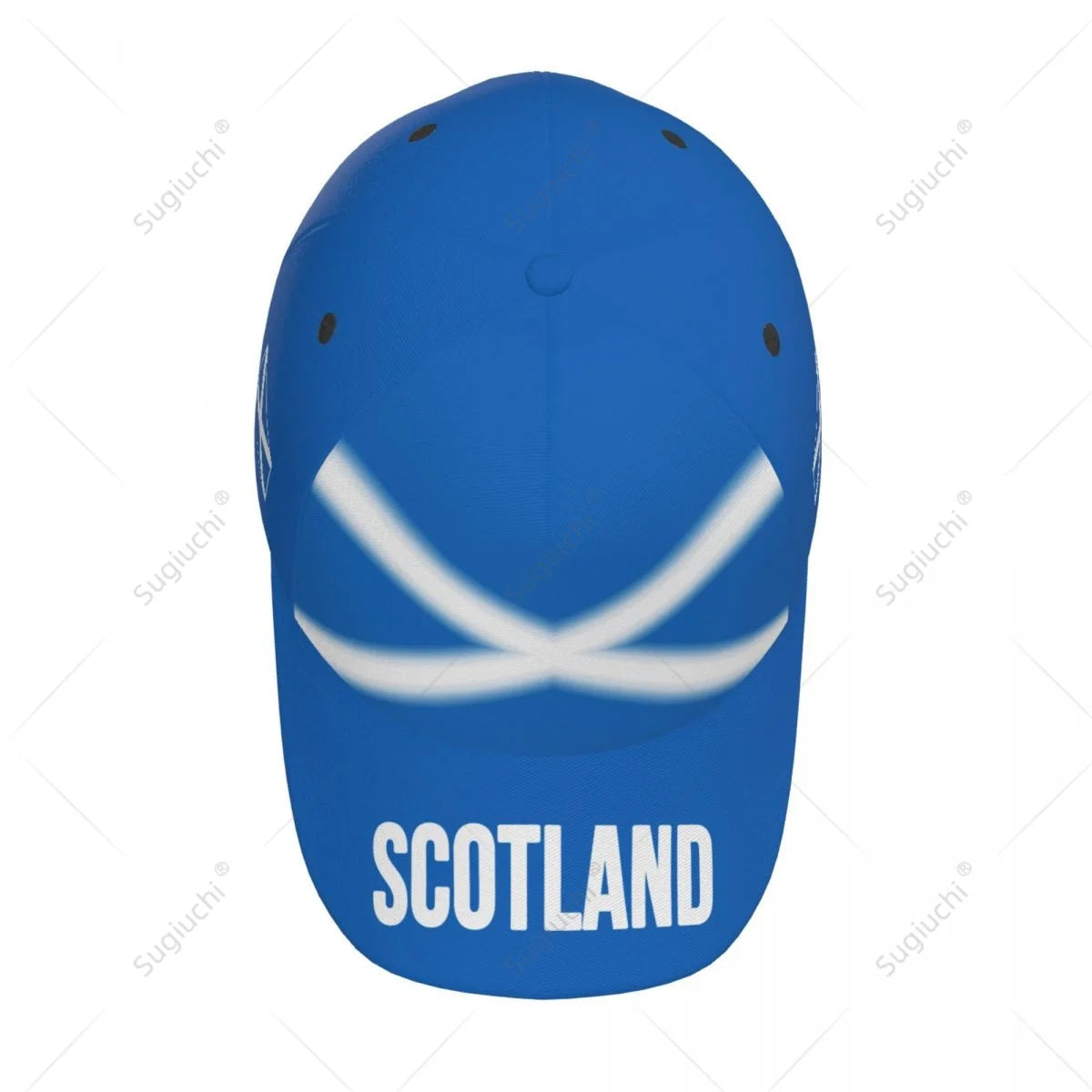Scotland Flag Baseball Cap 3D Print Adjustable Unisex Casual Sports Hat