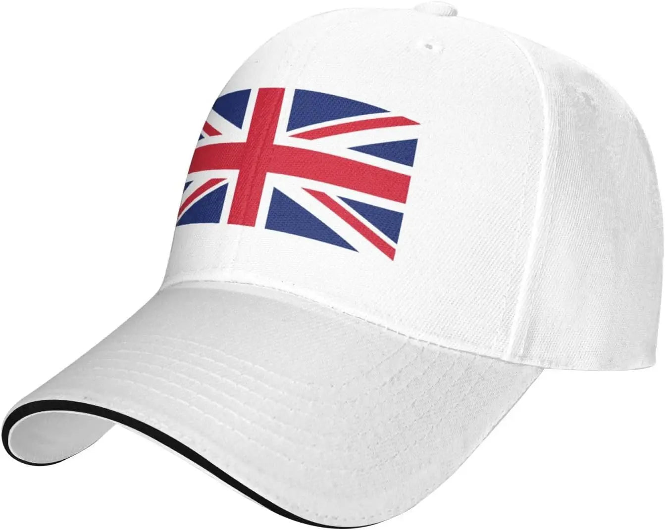 UK Flag Baseball Cap Adjustable Snapback Sun Hat for Men Women Outdoor Sport Hats