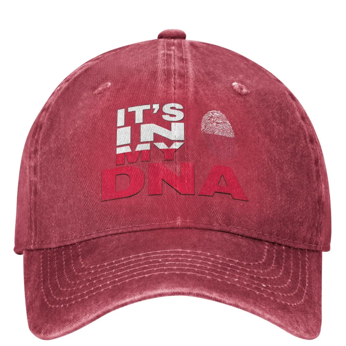 Poland Is In My DNA Baseball Cap - Polish Flag Trucker Hat for Men & Women