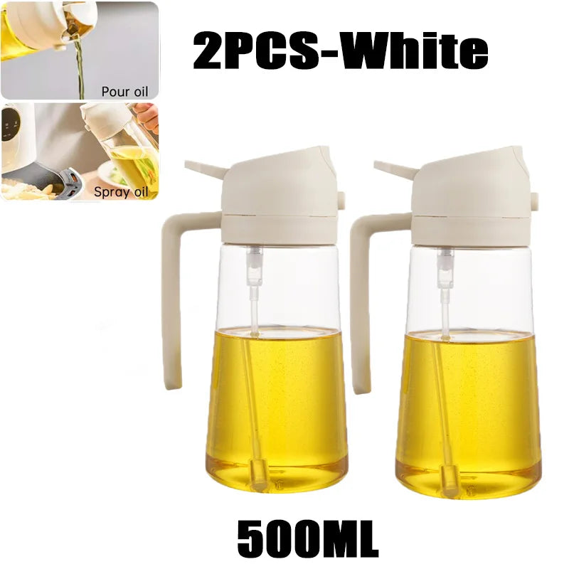 Oil Spray Bottle Cooking Mist Sprayer BBQ Olive Oil Kitchen Dispenser