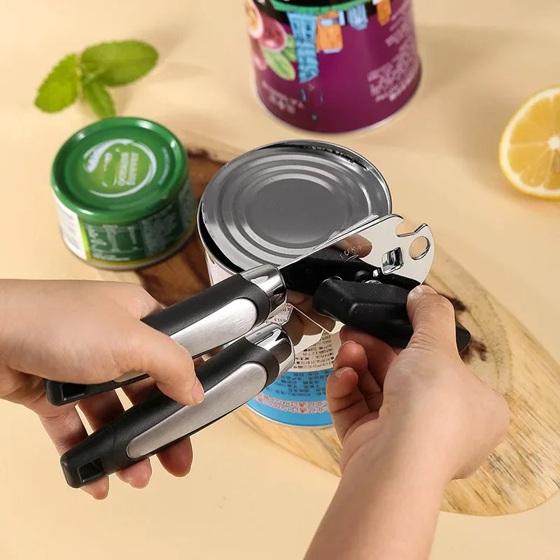 Heavy Duty Stainless Steel Can Opener Multifunction Bottle Opener Tool