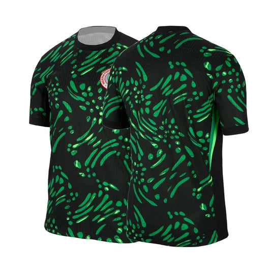 Nigeria Away Football Jersey – 3D Printed Quick-Dry Unisex Shirt