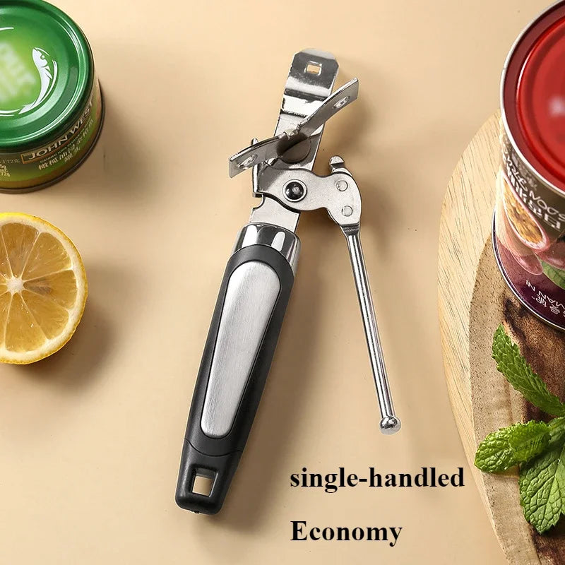 Heavy Duty Stainless Steel Can Opener Multifunction Bottle Opener Tool