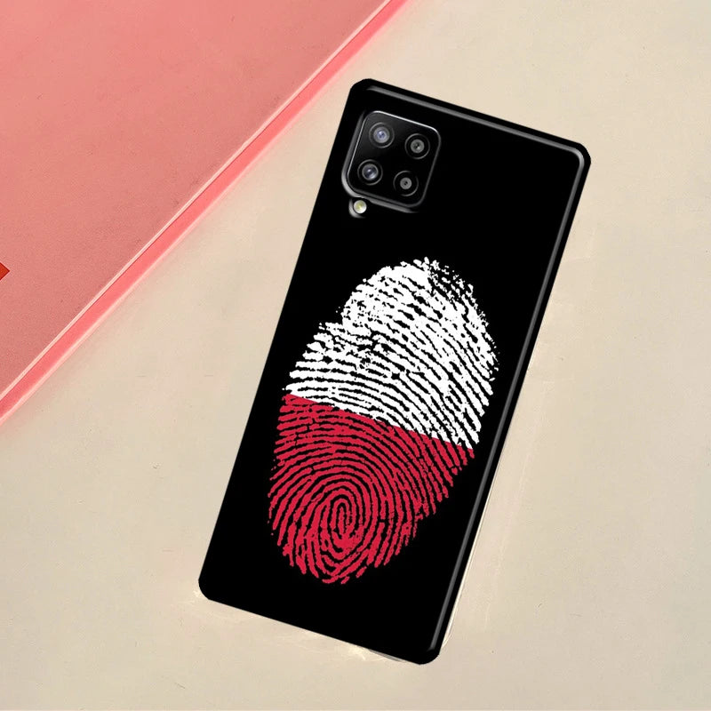 Poland Flag Phone Case - Protective Cover for Samsung Galaxy A Series