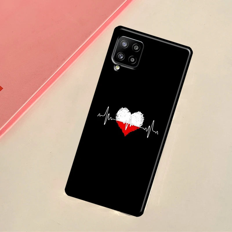 Poland Flag Phone Case - Protective Cover for Samsung Galaxy A Series