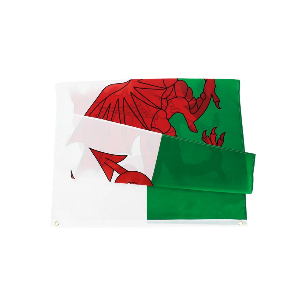 Welsh Flag 90×150 cm - Wales Red Dragon Cymru UK Country Flag