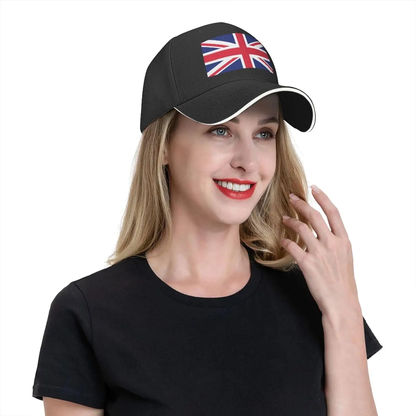 UK Flag Baseball Cap Adjustable Snapback Sun Hat for Men Women Outdoor Sport Hats