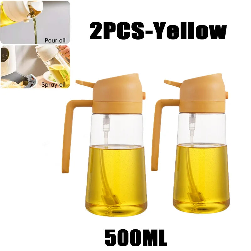 Oil Spray Bottle Cooking Mist Sprayer BBQ Olive Oil Kitchen Dispenser